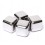 Камни кубики для виски металл 4 шт в подарочной коробке Decanto 980020 - изображение 3