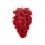 Ёлочное украшение Шишка красная - изображение 1