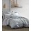Комплект постельного белья Zugo Home ранфорс Decora V1 евро - изображение 1