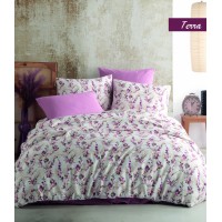 Комплект постельного белья Zugo Home ранфорс Terra V3 евро