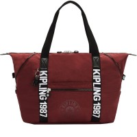 Женская сумка Kipling ART M Maroon Black KI2522_T31