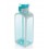 Квадратная вакуумная бутылка для воды XD Design 600мл бирюзовая - изображение 1