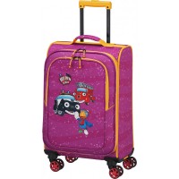 Чемодан детский Travelite HEROES OF THE CITY/Pink TL081688-17