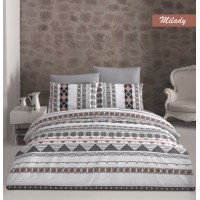 Комплект постельного белья Majoli Milady 200x220