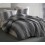 Комплект постельного белья Majoli Bunku Gri 200x220 - изображение 1