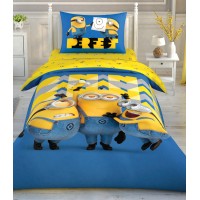 Комплект постельного белья Tac Disney Minions Perfect подростковое