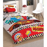 Комплект постельного белья с пике Tac Disney Cars Racing Hero