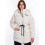 Женская зимняя куртка Season Клауди на синтепухе молочного цвета - изображение 7