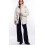Женская зимняя куртка Season Клауди на синтепухе молочного цвета - изображение 8
