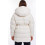 Женская зимняя куртка Season Клауди на синтепухе молочного цвета - изображение 10