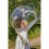Женский зонт-трость прозрачный Fulton L042 Birdcage-2 Wedding Floral Border - изображение 2