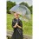 Женский зонт-трость прозрачный Fulton L042 Birdcage-2 Puma Border - изображение 4