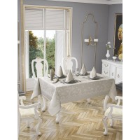 Скатерть Jackline Pano Linen Cream 3382-2