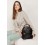 Кожаный мини-рюкзак BlankNote Kylie черный краст - изображение 1