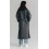 Женское пальто-халат Season Грэйс серое - изображение 6