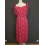 Платье миди Дора Season красное в мелкий цветочек - изображение 1