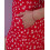 Платье миди Дора Season красное в мелкий цветочек - изображение 6
