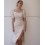 Платье миди Дора Season белое в мелкий цветочек - изображение 5
