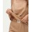 Женские брюки из льна и вискозы Season бежевого цвета - изображение 3