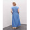 Платье из льна Season Джульетта голубое - изображение 5