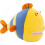 Мягконабивная рыба Orange Океан 50 см