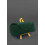 Кожаный чехол для очков Blanknote с клапаном на магните Зеленый Crazy Horse - изображение 1