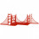 Упоры для книг Glozis Golden Gate - изображение 4