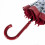 Женский зонт-трость прозрачный Fulton L042- Birdcage-2 Butterfly Dream - изображение 5