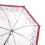 Женский зонт-трость прозрачный Fulton L042- Birdcage-2 Butterfly Dream - изображение 6