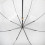 Женский зонт-трость прозрачный Fulton Birdcage-1 Gold - изображение 4