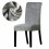 Чехол на стул микрофибра Homytex Серый - изображение 4