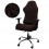 Чехол на офисное кресло Homytex цельный водоотталкивающий Коричневый - изображение 1