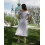 Платье миди Дора Season белое в цветы - изображение 6
