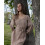 Льняное платье Аида Season бежевого цвета - изображение 2