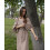 Льняное платье Аида Season бежевого цвета - изображение 4