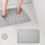 Коврик для ванной с эффектом памяти Homytex Камни Grey 40*60 - изображение 3