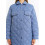 Осенняя женская куртка-рубашка Season голубая - изображение 3