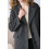 Женское утепленное пальто Season Гала графит - изображение 3