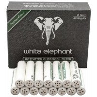 Фильтры трубочные White Elephant 050652 9 мм 40 шт