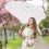 Женский зонт-трость Fulton Heart Walker-1 Mini Hearts - изображение 5
