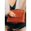 Женская кожаная сумка Wings Classic светло-коричневая винтажная - изображение 4