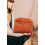 Женская кожаная сумка Wings Classic светло-коричневая винтажная - изображение 5