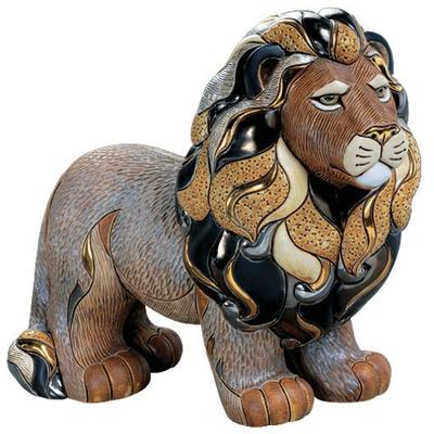 Керамическая фигурка Лев - Король Джунглей De Rosa Rinconada